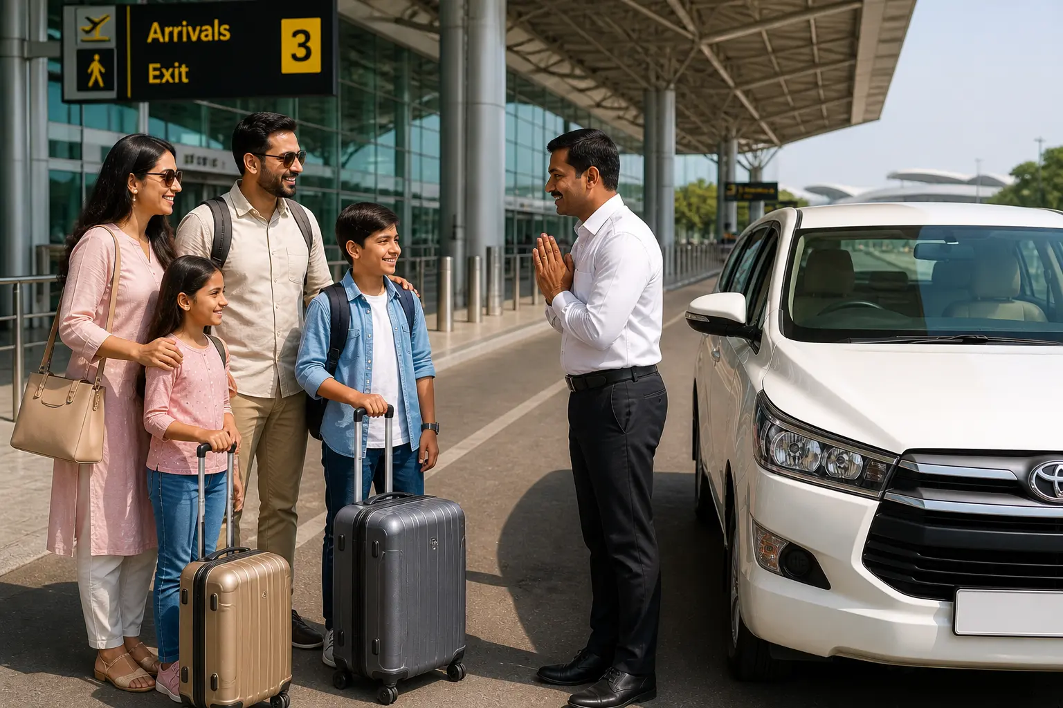 Jaipur airport pickup service