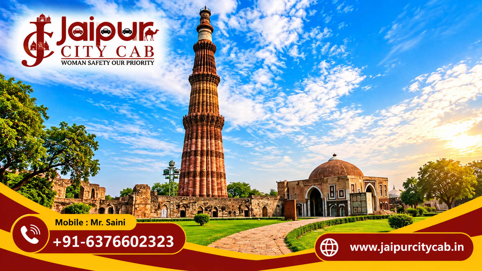 Delhi Sightseeing Taxi Service
