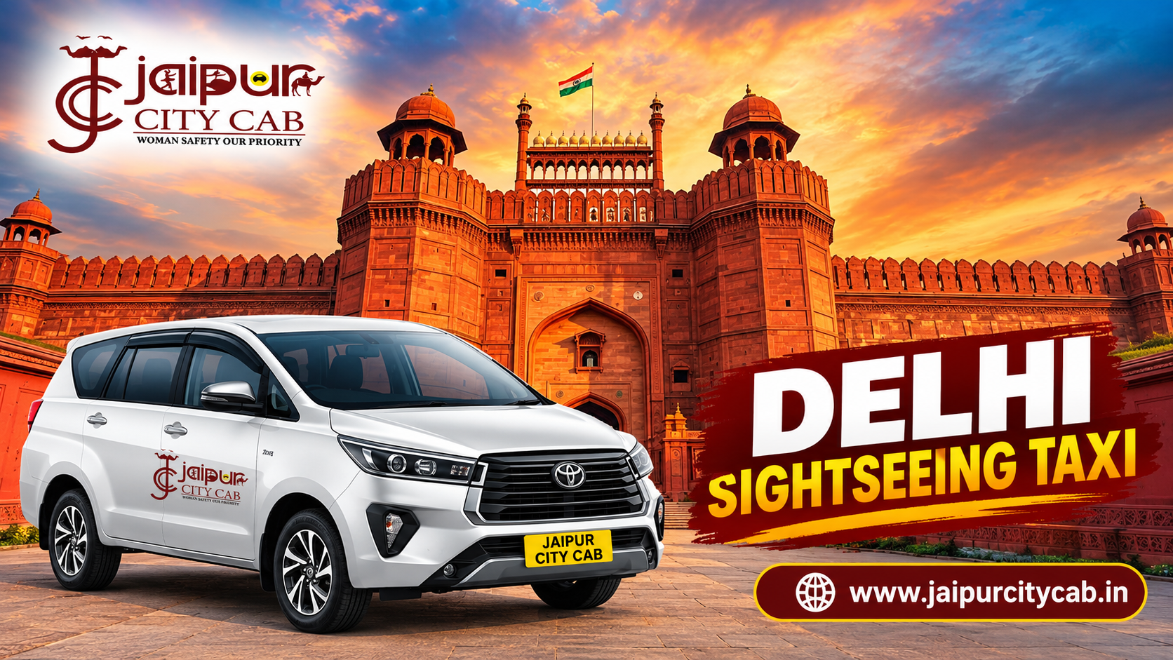 Delhi Sightseeing Taxi Service