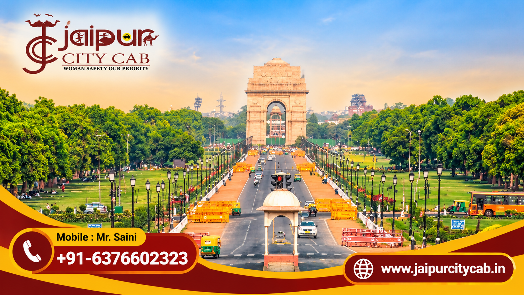 Delhi Sightseeing Taxi Service