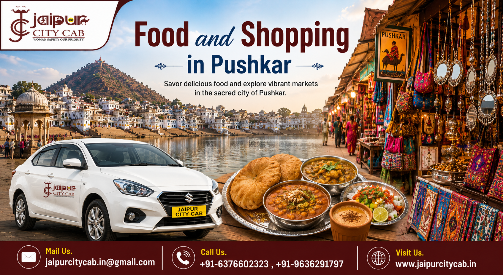 Food and Shopping in Pushkar
