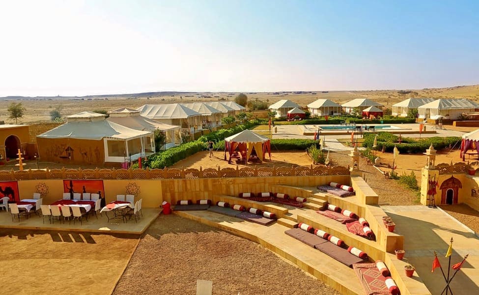 Sam Sand Dunes desert safari near Jaisalmer
