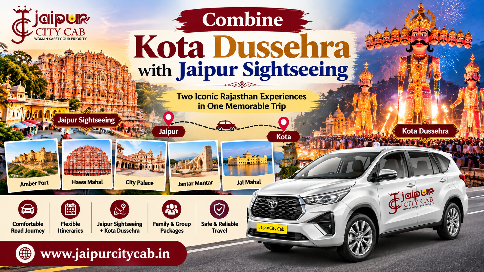 Kota Dussehra 2026 Rajasthan by Taxi