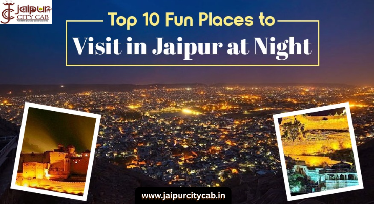 Visit in Jaipur At Night