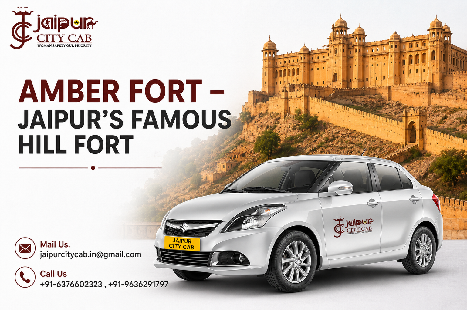 Top Jaipur sightseeing places covered in private cab packages