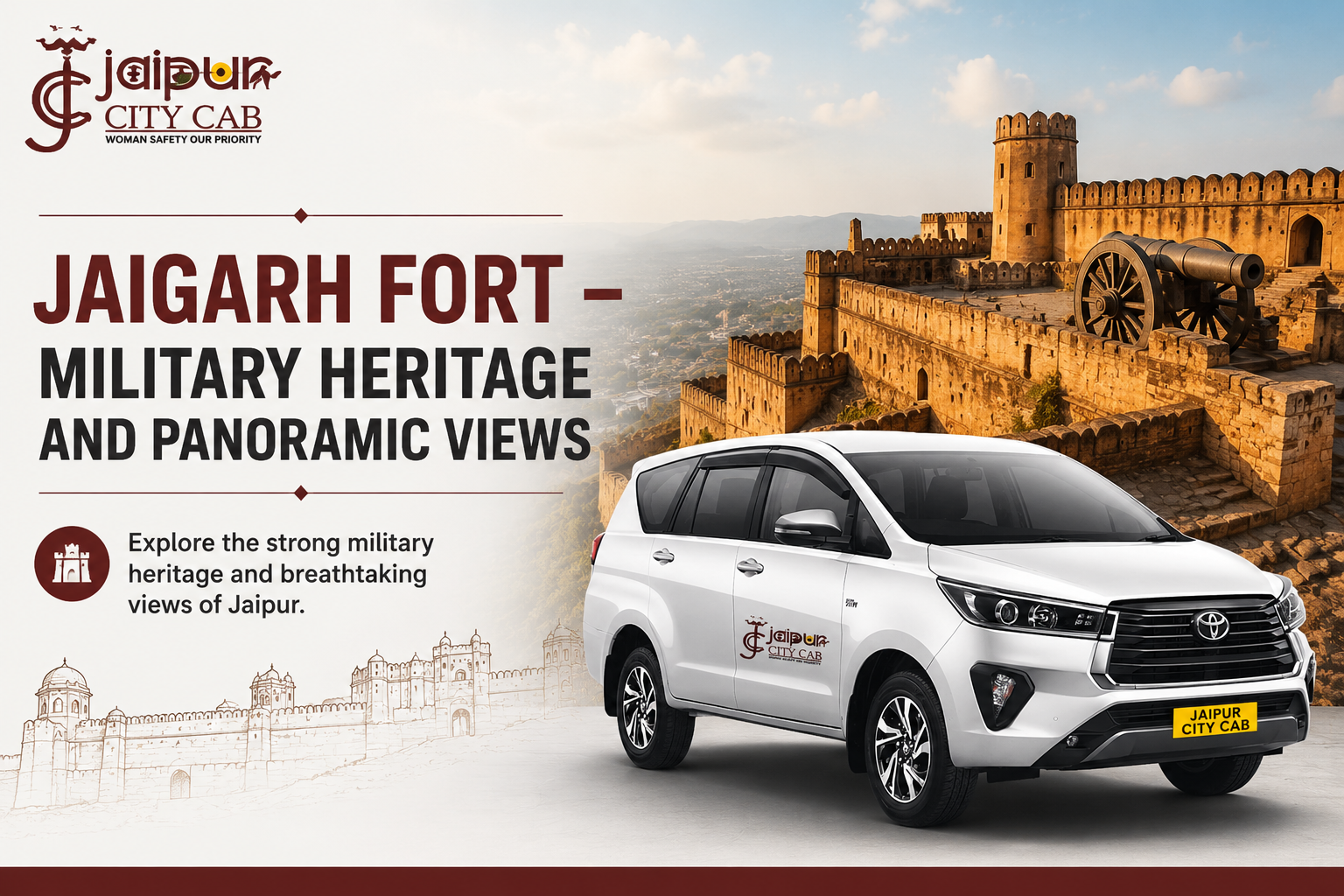 Top Jaipur sightseeing places covered in private cab packages