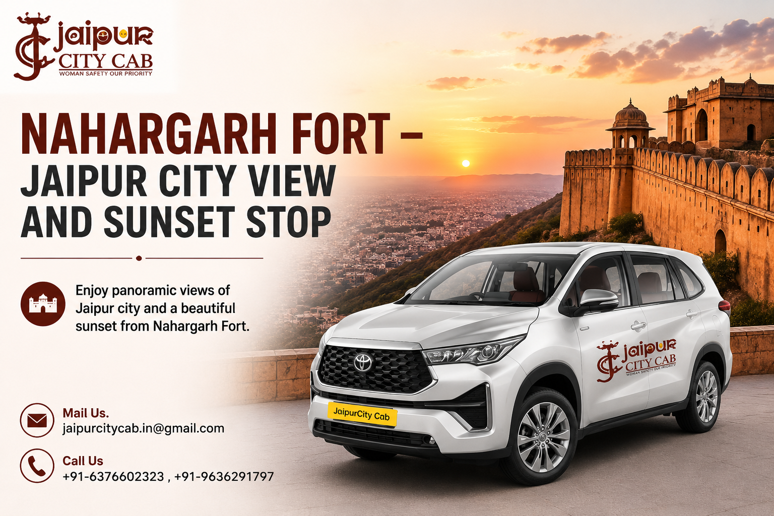 Top Jaipur sightseeing places covered in private cab packages