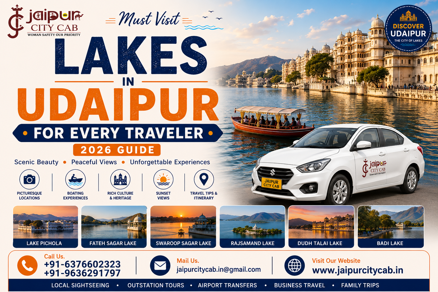 Jaipur to Pushkar Same Day Taxi